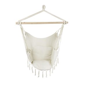 Fotel wiszący beż 6